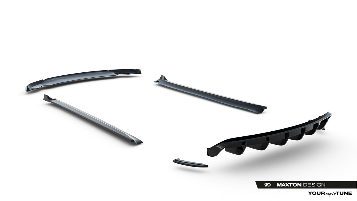 Set of Splitters suitable for Tesla Model 3
