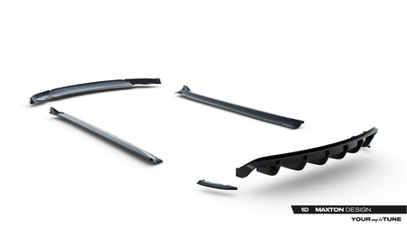 Set of Splitters suitable for Tesla Model 3