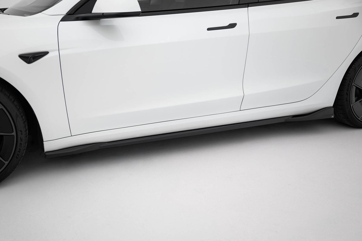 Set of Splitters suitable for Tesla Model 3 Performance Mk1 Facelift