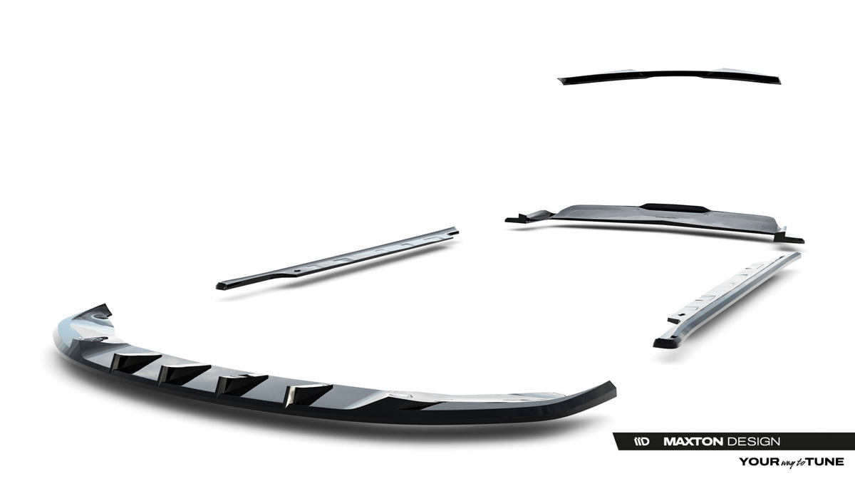 Set of Splitters suitable for Tesla Model S Plaid Mk1 Facelift