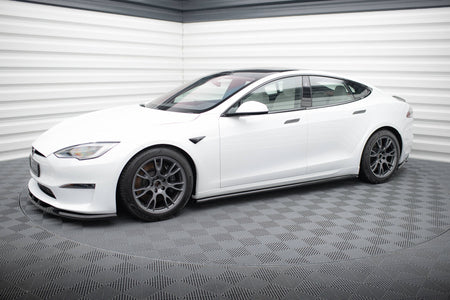Set of Splitters suitable for Tesla Model S Plaid Mk1 Facelift