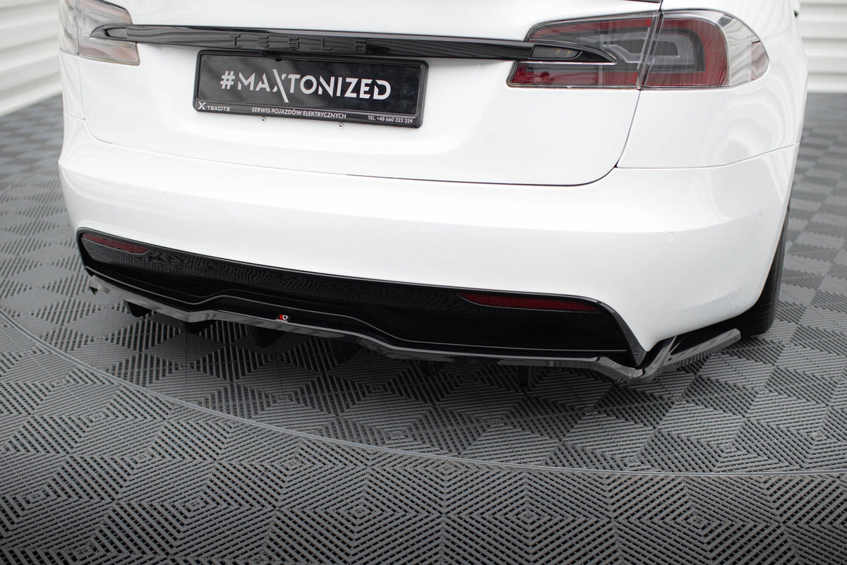 Set of Splitters suitable for Tesla Model S Plaid Mk1 Facelift