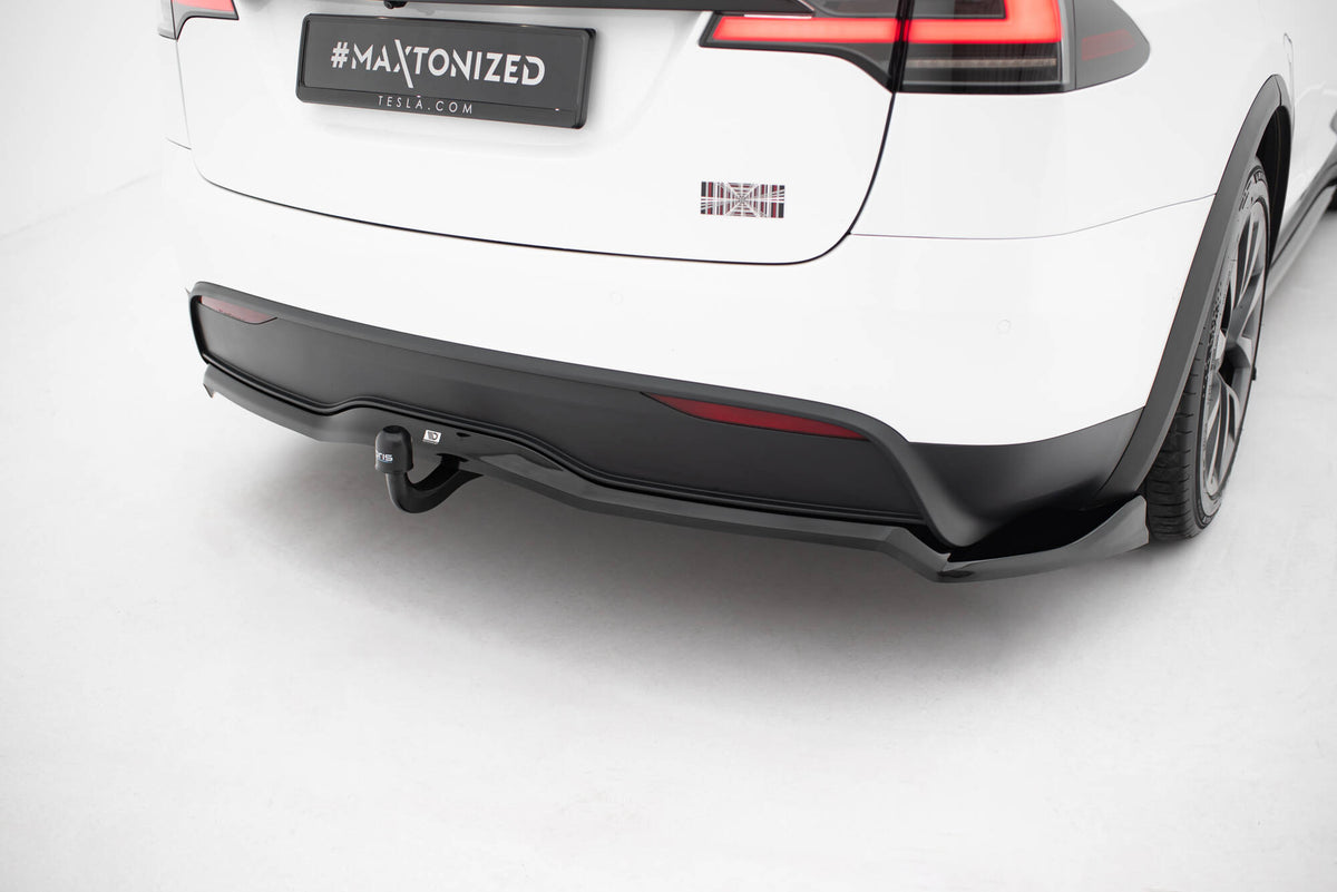 Set of Splitters suitable for Tesla Model X Mk1 Facelift