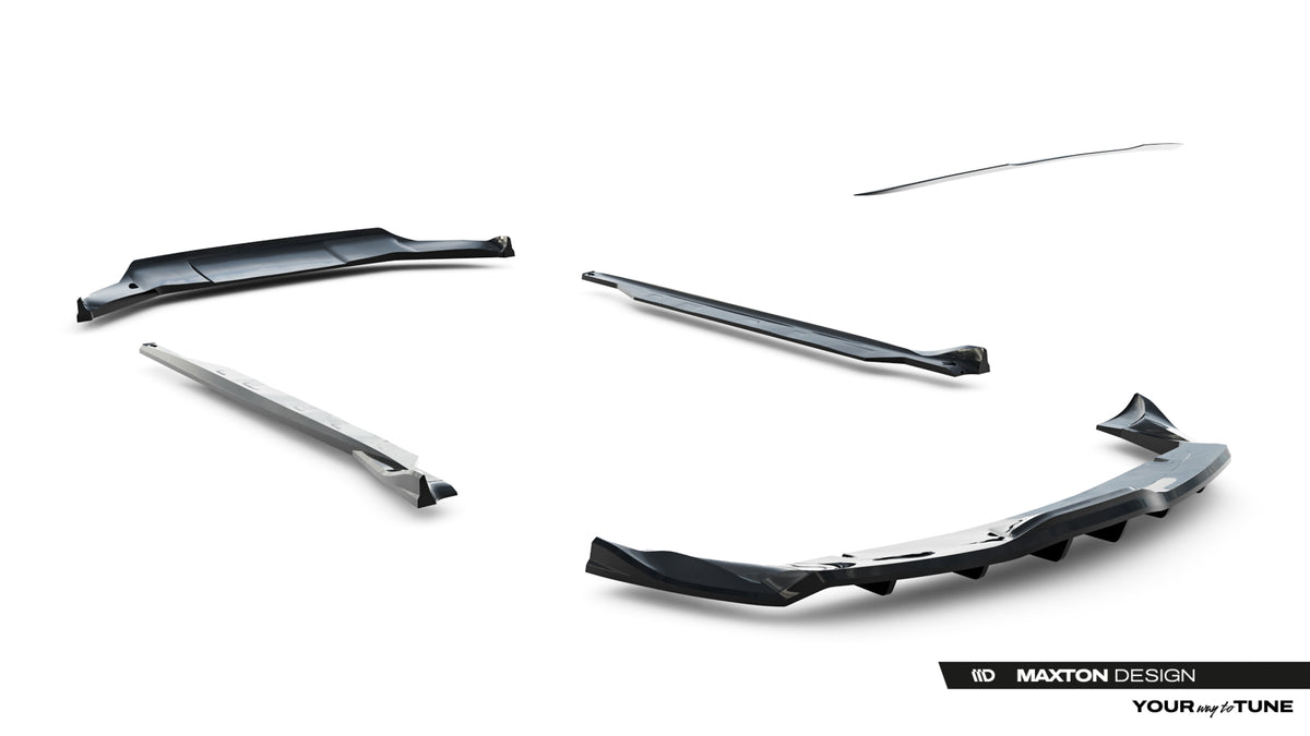 Set of Splitters suitable for Tesla Model X Mk1 Facelift