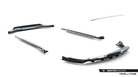 Set of Splitters suitable for Tesla Model X Mk1 Facelift