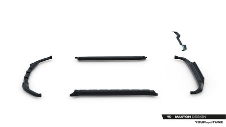 Set of Splitters suitable for Toyota C-HR Mk2