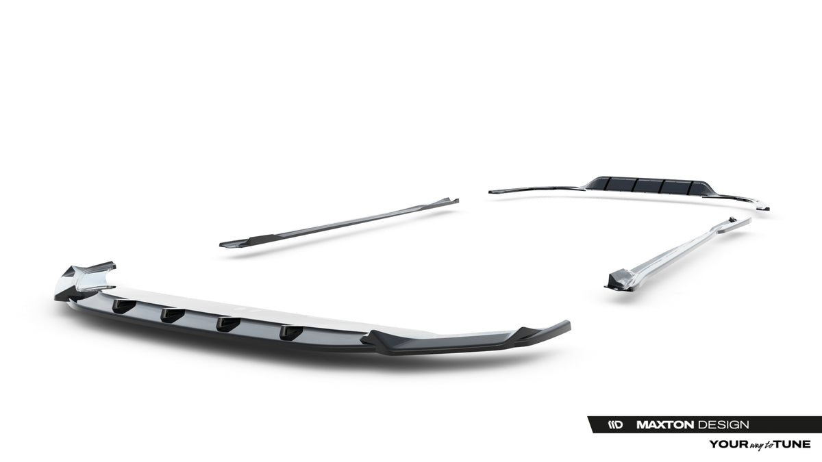 Set of Splitters suitable for Volkswagen Arteon R-Line Sedan / Shooting Brake Mk1 Facelift