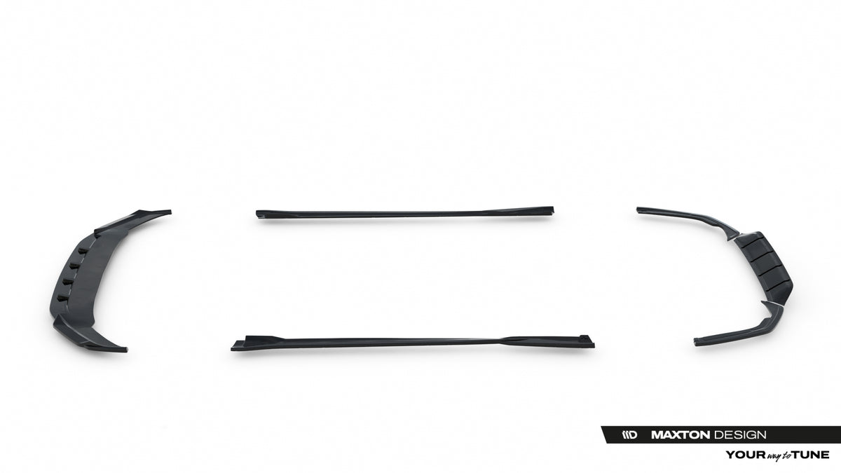 Set of Splitters suitable for Volkswagen Arteon R-Line Sedan / Shooting Brake Mk1 Facelift