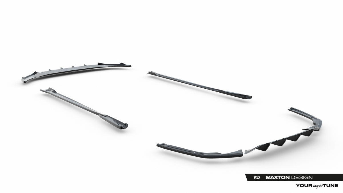 Set of Splitters suitable for Volkswagen Arteon R-Line Sedan / Shooting Brake Mk1 Facelift