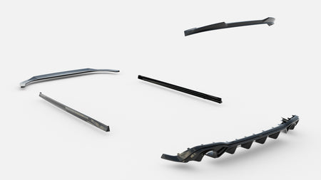 Set of Splitters suitable for Volkswagen Golf GTI Mk8
