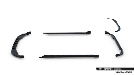 Set of Splitters suitable for Volkswagen Golf Hatchback Mk8 Facelift