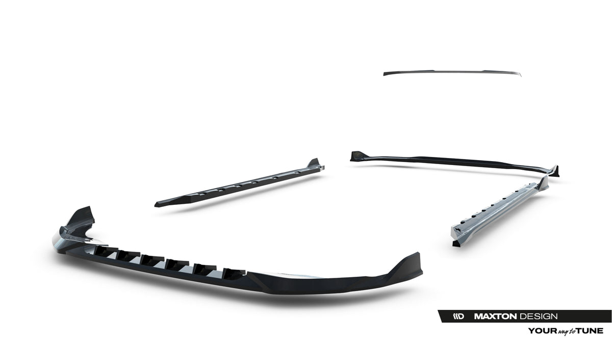 Set of Splitters suitable for Volkswagen Golf Hatchback Mk8 Facelift