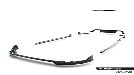 Set of Splitters suitable for Volkswagen Golf R Variant Mk8 Facelift