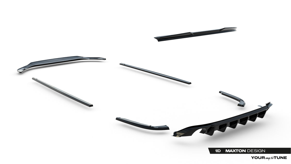 Set of Splitters suitable for Volkswagen Jetta GLI Mk7