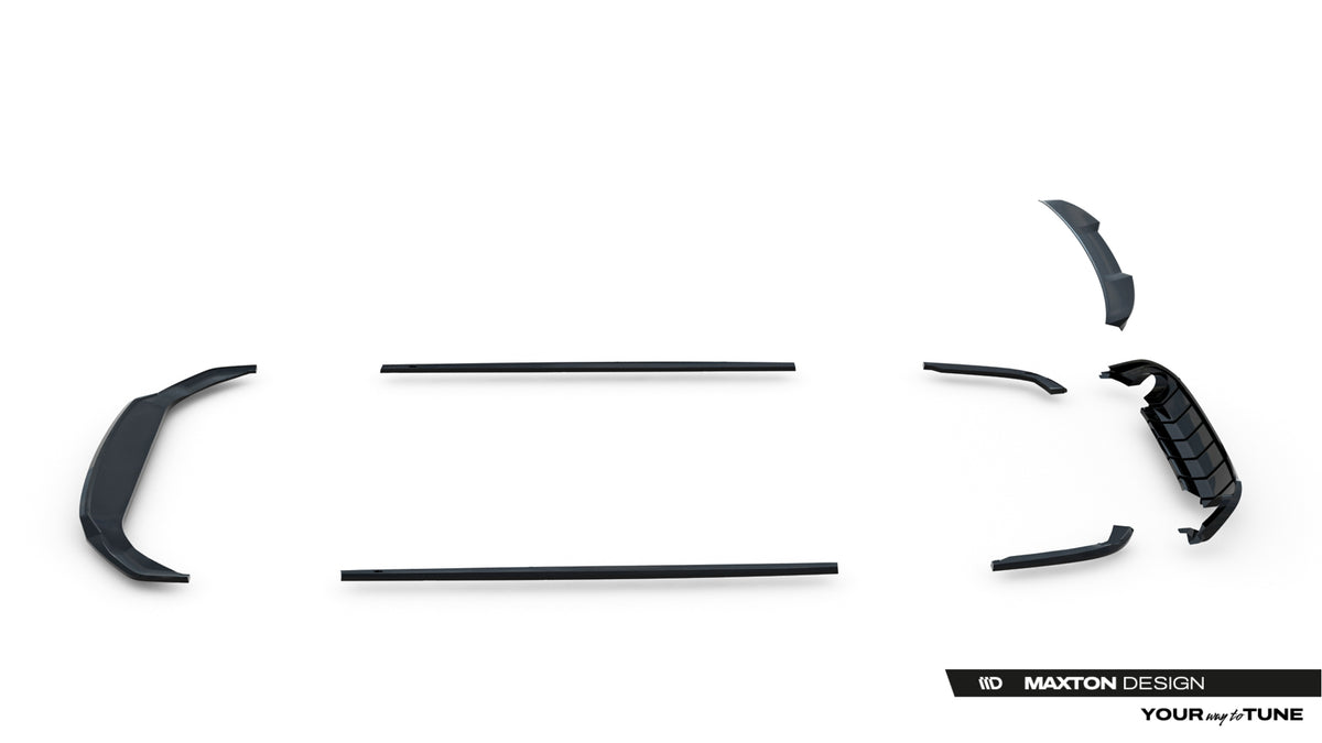 Set of Splitters suitable for Volkswagen Jetta GLI Mk7