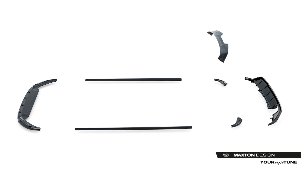 Set of Splitters suitable for Volkswagen Polo GTI Mk6 Facelift