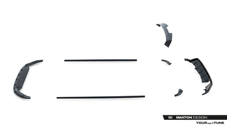 Set of Splitters suitable for Volkswagen Polo GTI Mk6 Facelift