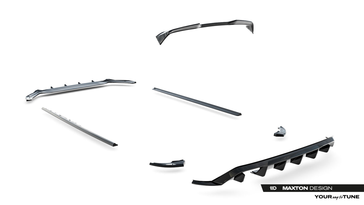 Set of Splitters suitable for Volkswagen Polo GTI Mk6 Facelift