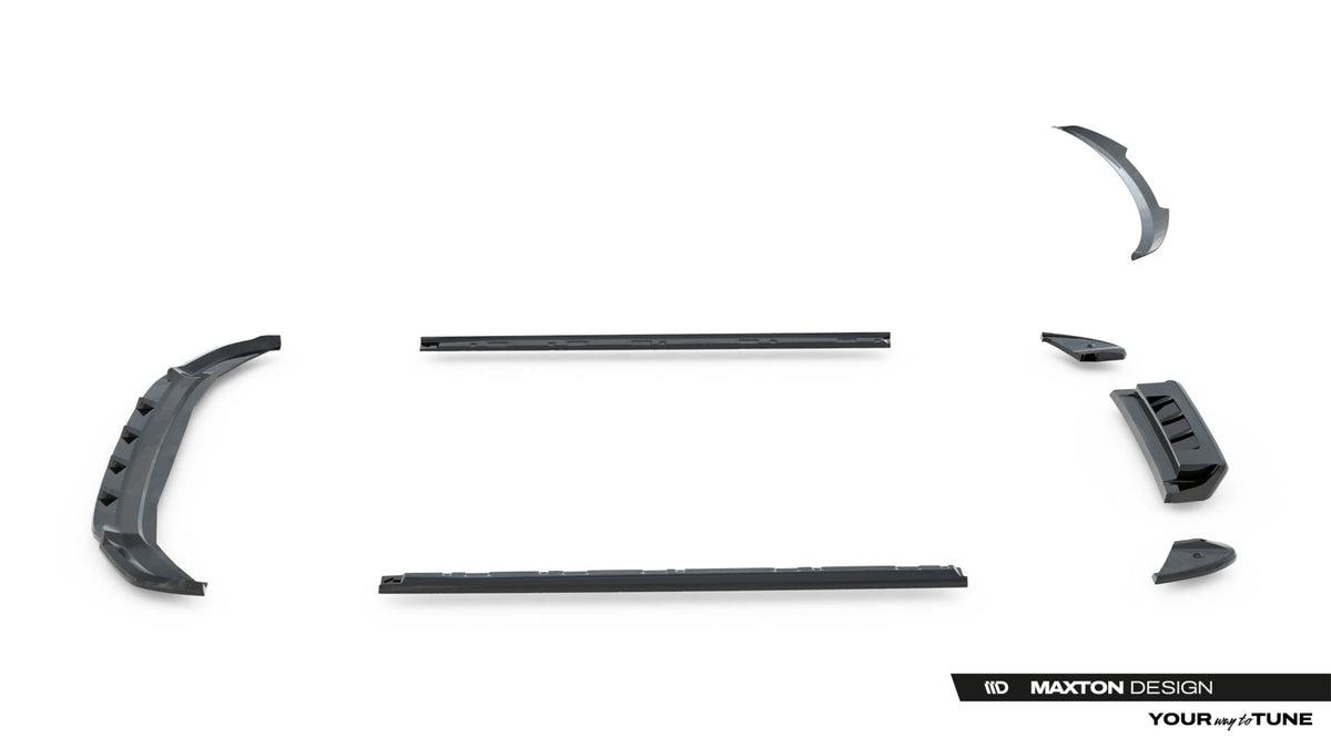 Set of Splitters suitable for Volkswagen T-Roc R Mk1