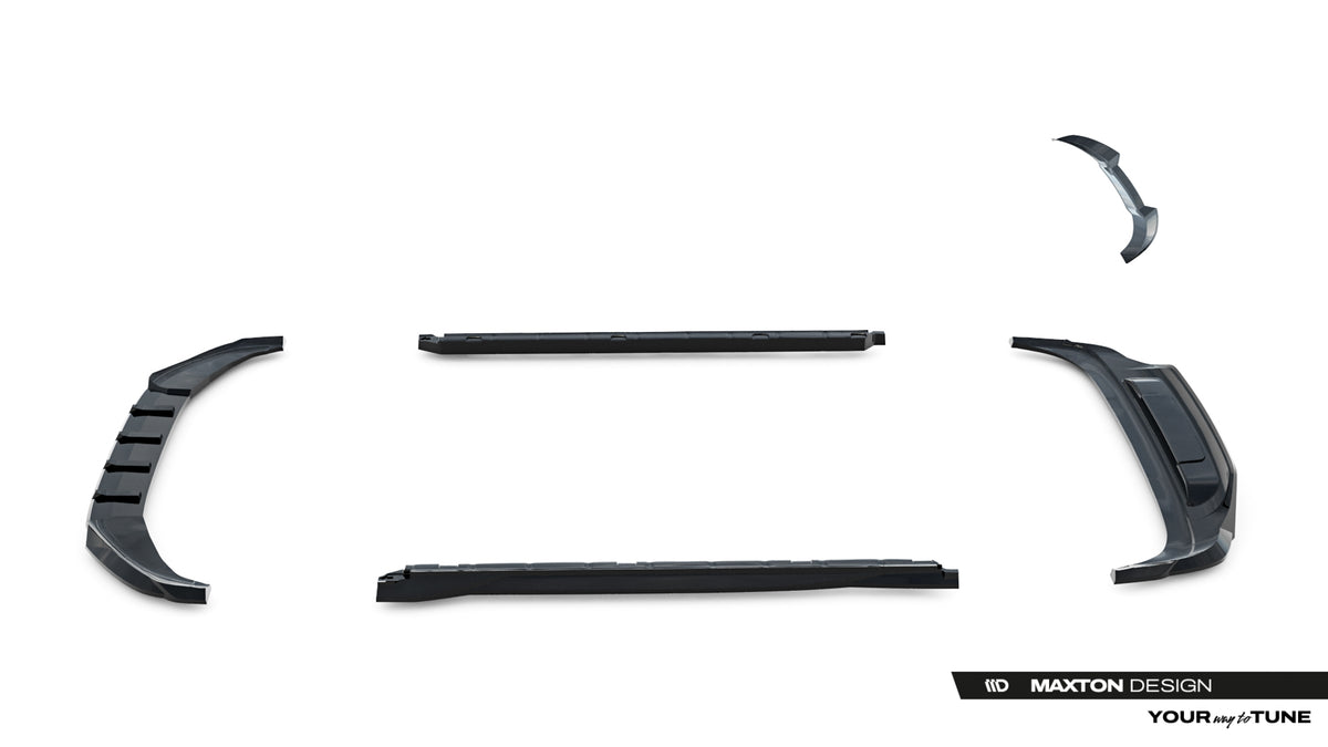 Set of Splitters suitable for Volkswagen Tiguan R-Line Mk3
