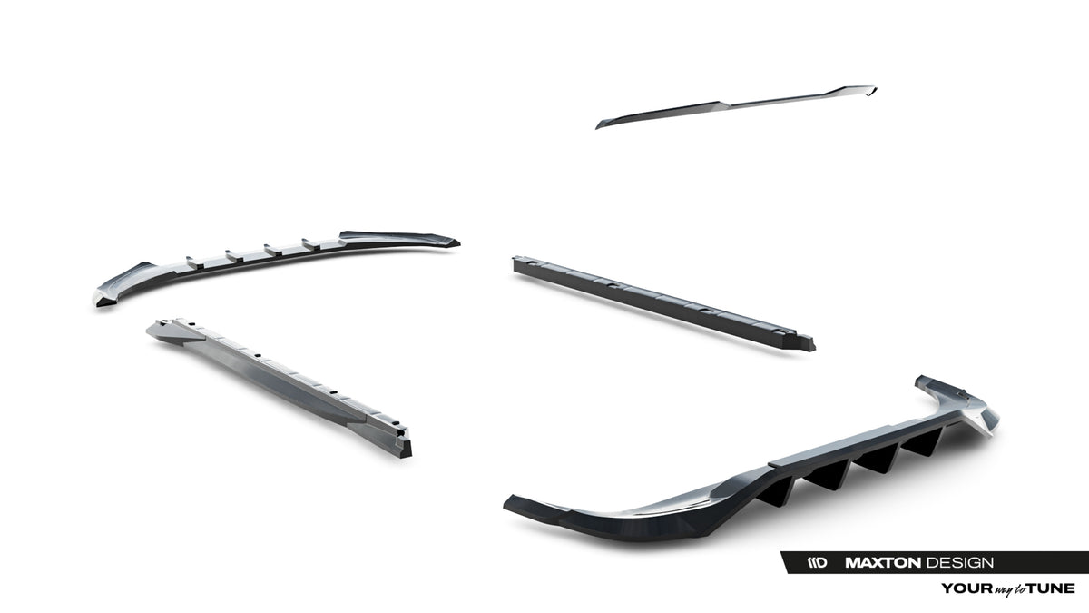 Set of Splitters suitable for Volkswagen Tiguan R-Line Mk3