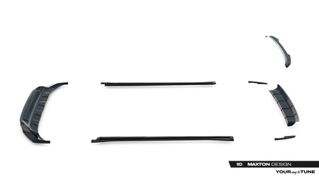 Set of Splitters suitable for Volkswagen Touareg R-Line Mk3