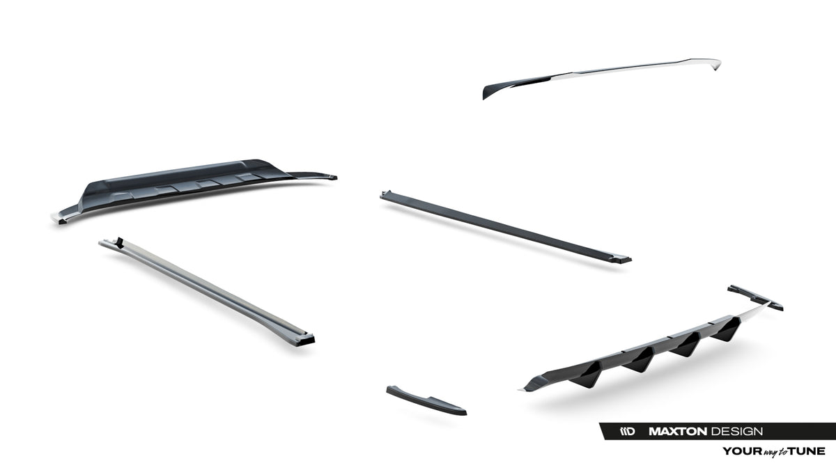 Set of Splitters suitable for Volkswagen Touareg R-Line Mk3