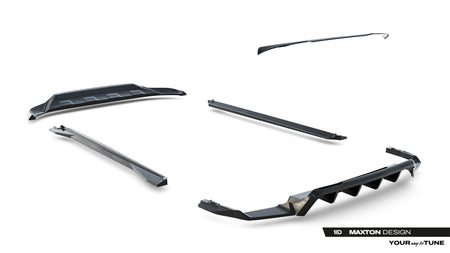 Set of Splitters suitable for Volkswagen Touareg R-Line Mk3 Facelift