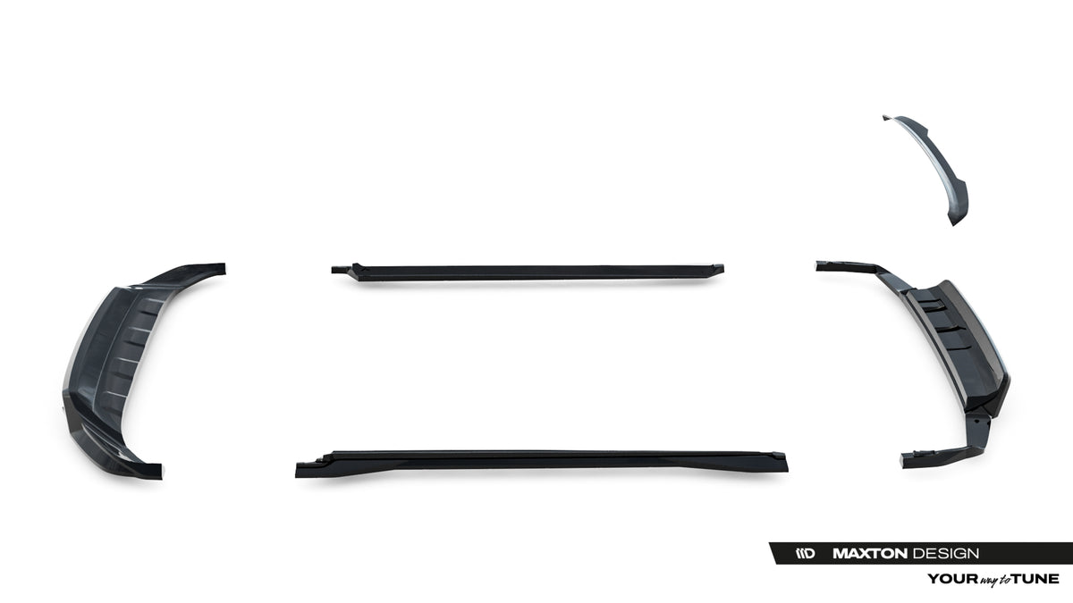 Set of Splitters suitable for Volkswagen Touareg R-Line Mk3 Facelift