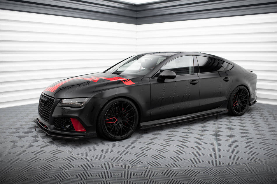 Side Flaps suitable for Audi A7 RS7 Look C7