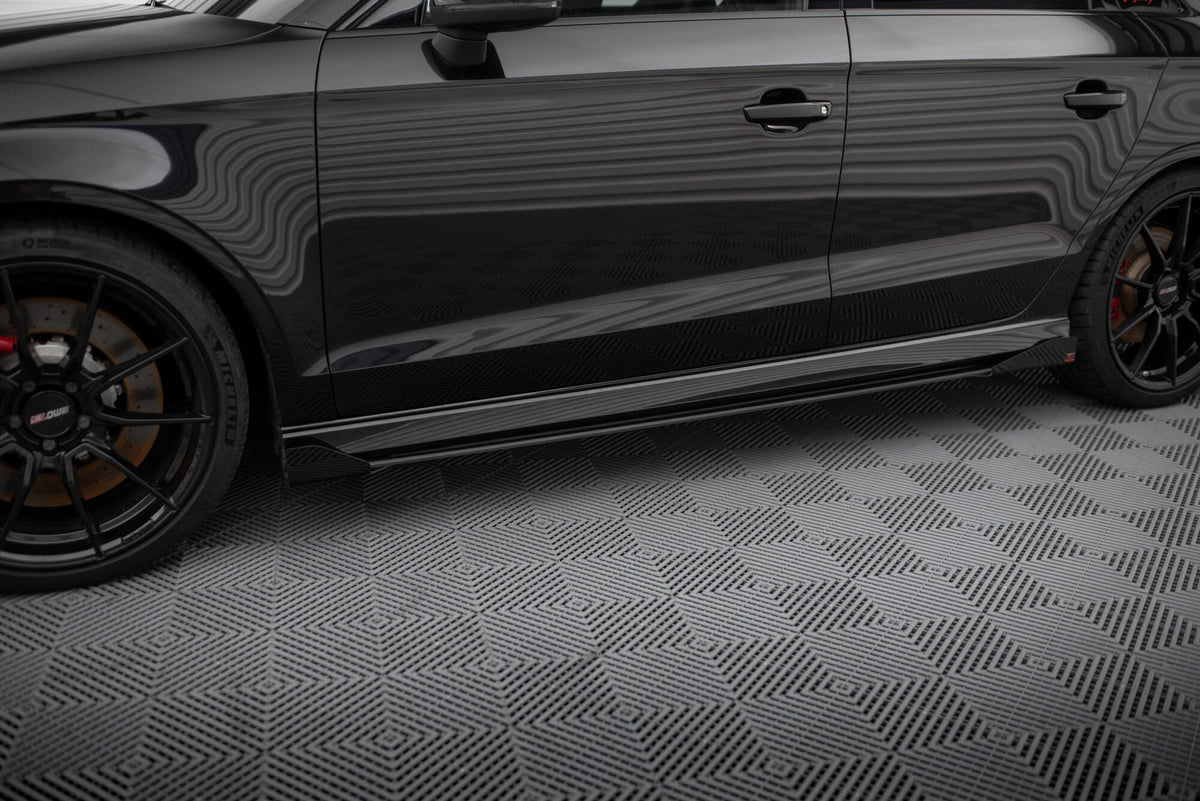 Side Flaps suitable for Audi RS3 Sedan 8V Facelift