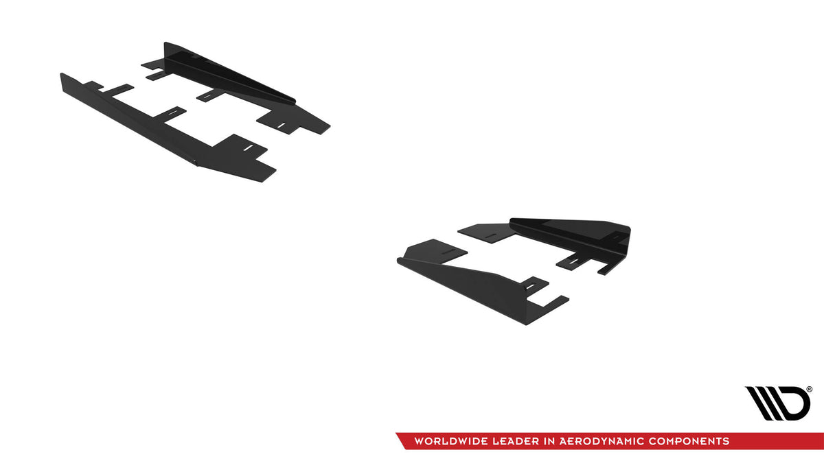 Side Flaps suitable for Ford Mustang Dark Horse Mk7