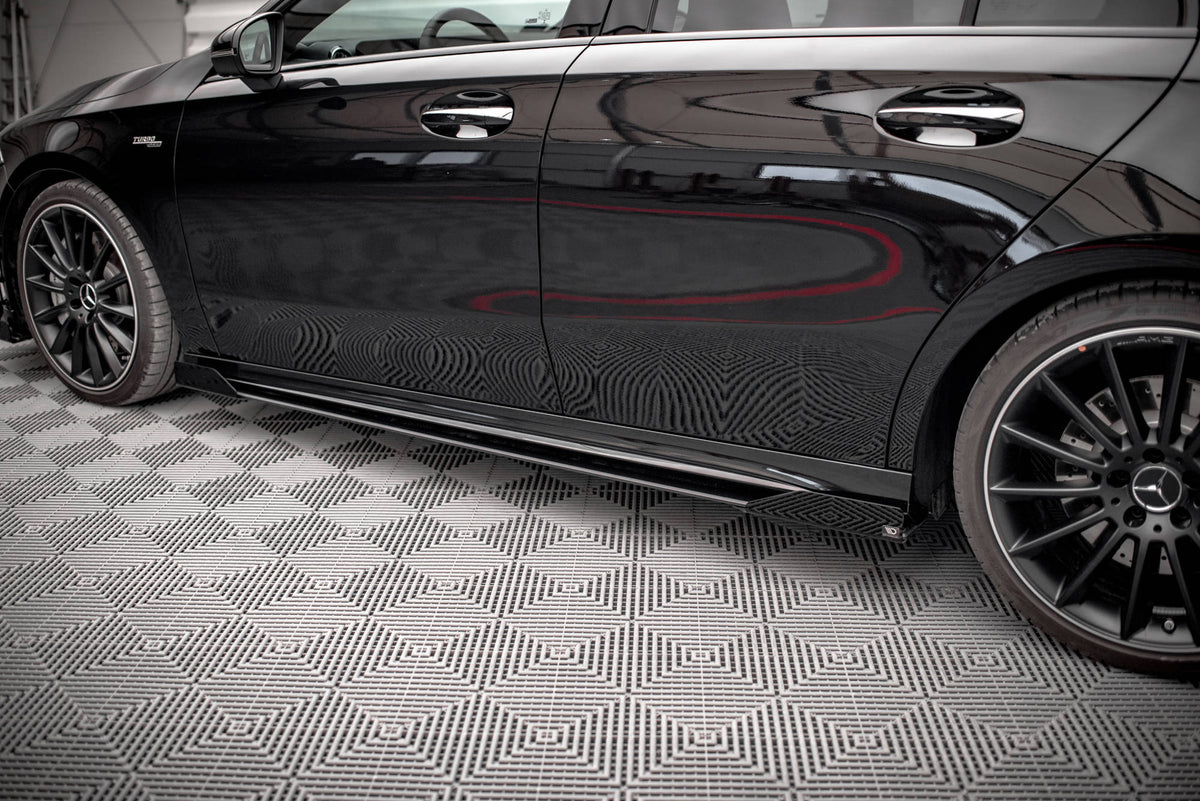 Side Flaps suitable for Mercedes A35 AMG / AMG-Line Aero Pack W177