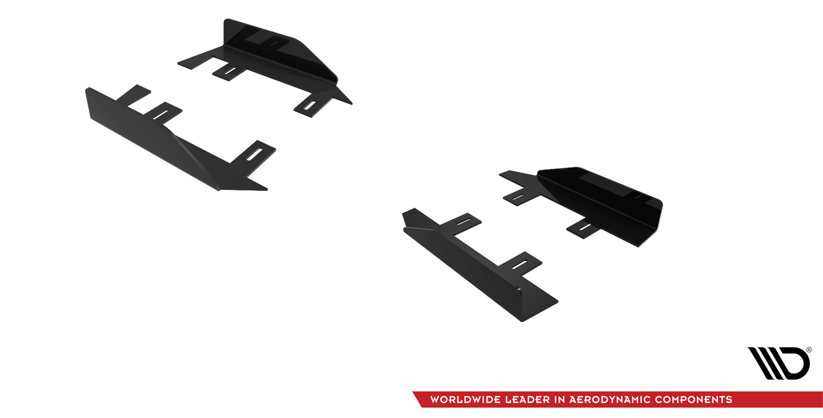 Side Flaps suitable for Mercedes A35 AMG / AMG-Line Aero Pack W177