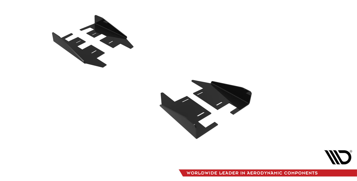 Side Flaps suitable for Mercedes-AMG C43 Coupe / Cabrio C205  Facelift / A205 Facelift