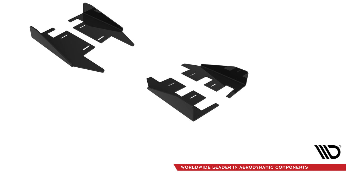 Side Flaps suitable for Mercedes-AMG C43 Coupe / Cabrio C205  Facelift / A205 Facelift