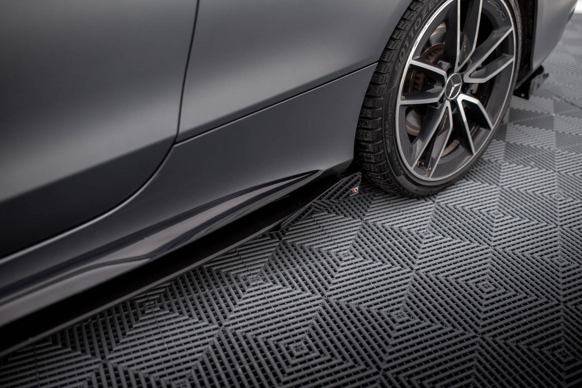 Side Flaps suitable for Mercedes-AMG C43 Coupe / Cabrio C205  Facelift / A205 Facelift