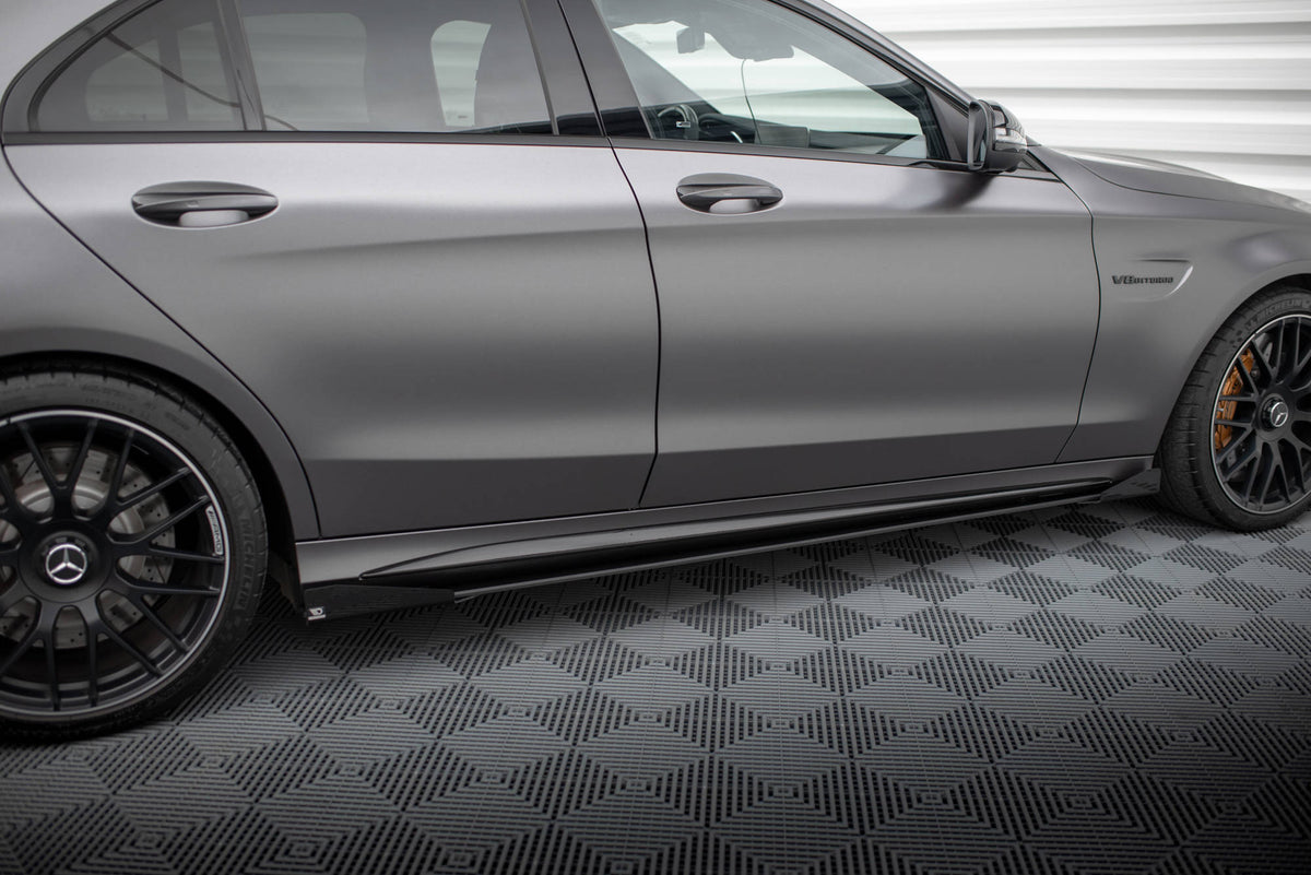 Side Flaps suitable for Mercedes-AMG C63 Sedan / Estate W205 Facelift