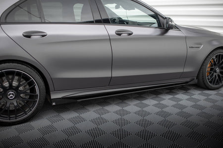 Side Flaps suitable for Mercedes-AMG C63 Sedan / Estate W205 Facelift