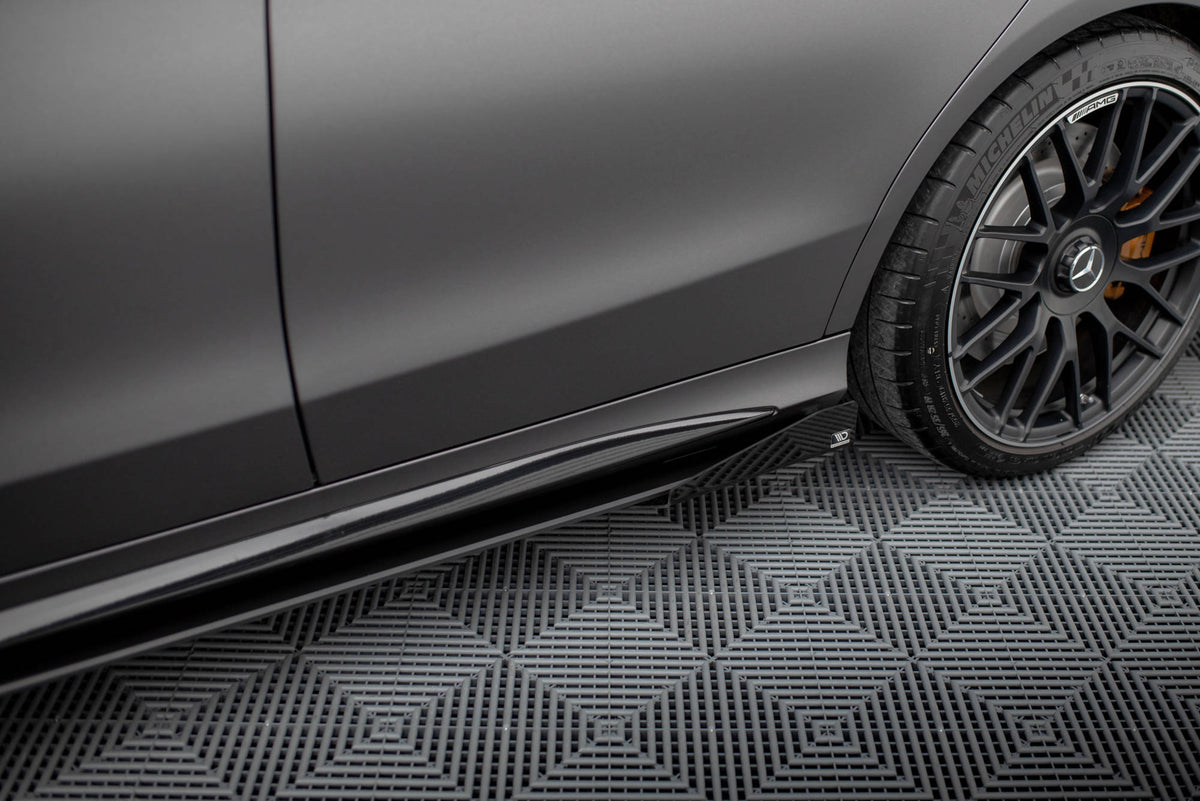 Side Flaps suitable for Mercedes-AMG C63 Sedan / Estate W205 Facelift