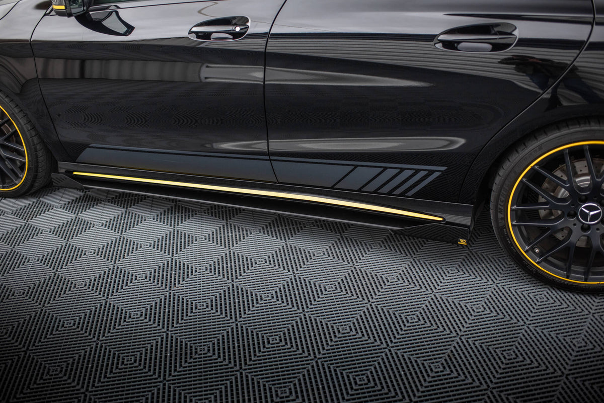 Side Flaps suitable for Mercedes-AMG CLA 45 C117 Facelift
