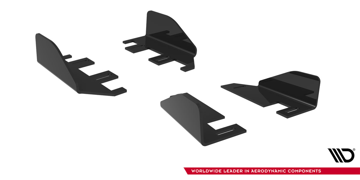 Side Flaps suitable for Volkswagen Golf R Hatchback Mk8 / Mk8 Facelift