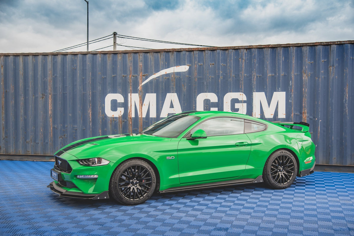 Side Skirts Diffusers + Flaps suitable for Ford Mustang GT Mk6 Facelift