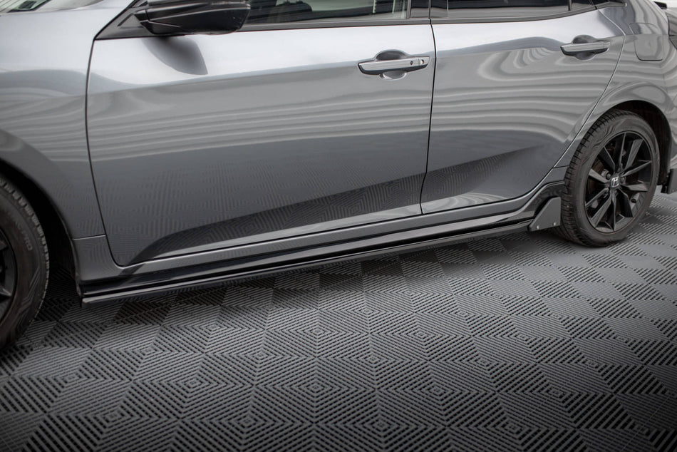 Side Skirts Diffusers + Flaps suitable for Honda Civic Sport Mk 10