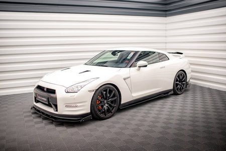Side Skirts Diffusers + Flaps suitable for Nissan GTR R35 Facelift