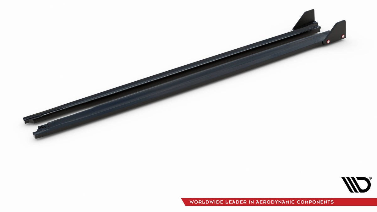 Side Skirts Diffusers + Flaps suitable for Peugeot 208 GT Mk2