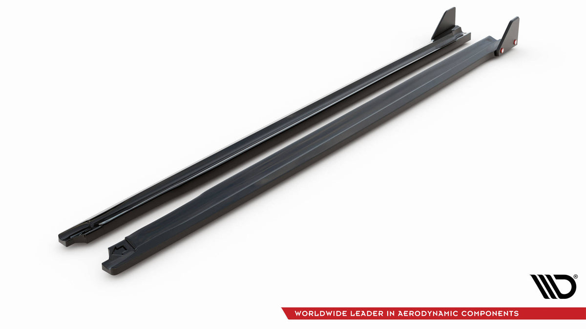 Side Skirts Diffusers + Flaps suitable for Peugeot 208 GT Mk2