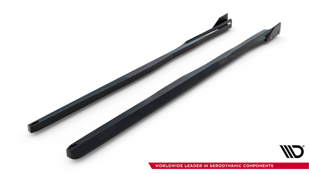 Side Skirts Diffusers + Flaps suitable for Toyota GR Yaris Mk4 Facelift