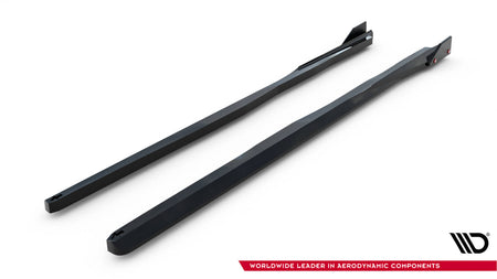 Side Skirts Diffusers + Flaps suitable for Toyota GR Yaris Mk4 Facelift