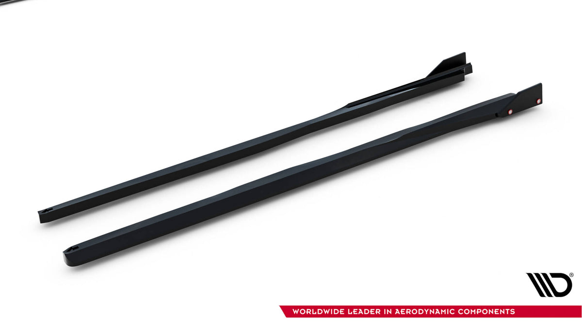 Side Skirts Diffusers + Flaps suitable for Toyota GR Yaris Mk4 Facelift